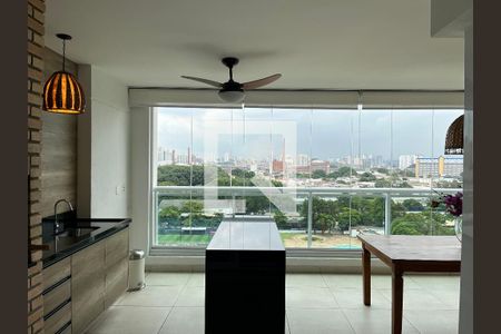 Varanda gourmet de apartamento à venda com 4 quartos, 242m² em Água Branca, São Paulo