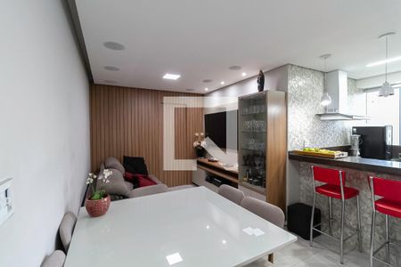 Sala  de apartamento à venda com 3 quartos, 67m² em Manacás, Belo Horizonte