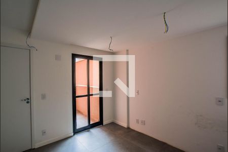 Sala/Cozinha de apartamento à venda com 1 quarto, 52m² em Campestre, Santo André