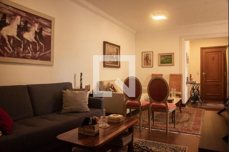 Sala de apartamento à venda com 3 quartos, 102m² em Vila Monte Alegre, São Paulo