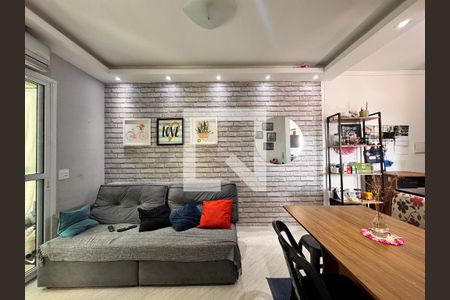 Sala de apartamento à venda com 2 quartos, 90m² em Vila Alto de Santo Andre, Santo André