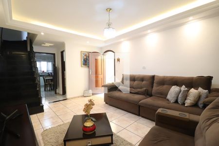 Sala de casa para alugar com 2 quartos, 140m² em Vila Bela Vista, Santo André