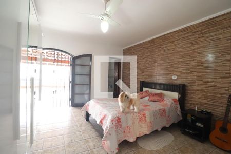 Quarto 1 suíte de casa para alugar com 2 quartos, 140m² em Vila Bela Vista, Santo André