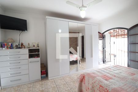 Quarto 1 suíte de casa para alugar com 2 quartos, 140m² em Vila Bela Vista, Santo André