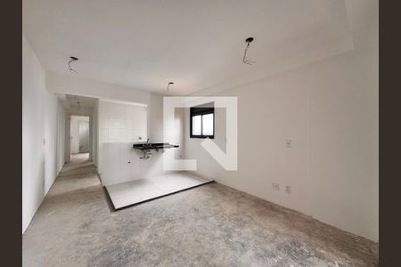 Sala de apartamento para alugar com 2 quartos, 52m² em Campestre, Santo André