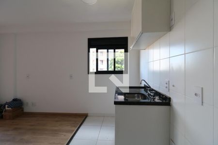 Sala e Cozinha de apartamento para alugar com 2 quartos, 52m² em Campestre, Santo André