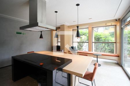 Studio para alugar com 25m², 1 quarto e sem vaga Studio para alugar com 25m², 1 quarto e sem vagaEspaço Gourmet
