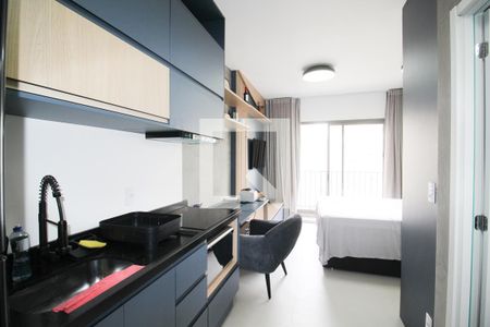 Studio para alugar com 25m², 1 quarto e sem vaga Studio para alugar com 25m², 1 quarto e sem vagaCozinha