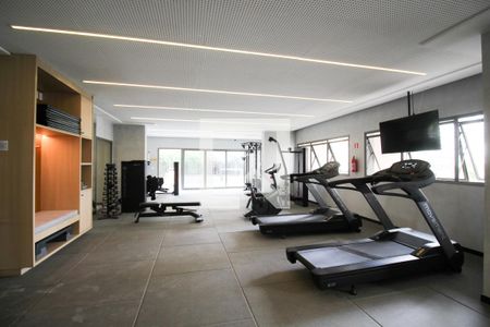 Studio para alugar com 25m², 1 quarto e sem vaga Studio para alugar com 25m², 1 quarto e sem vagaÁrea comum - Academia