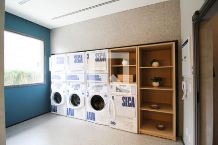 Studio para alugar com 25m², 1 quarto e sem vaga Studio para alugar com 25m², 1 quarto e sem vagaLavanderia