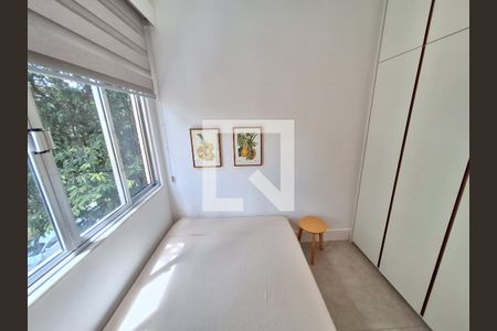 Suíte  de apartamento à venda com 1 quarto, 40m² em Laranjeiras, Rio de Janeiro