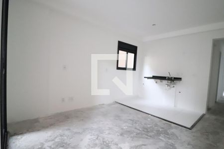 Sala de apartamento para alugar com 2 quartos, 60m² em Campestre, Santo André