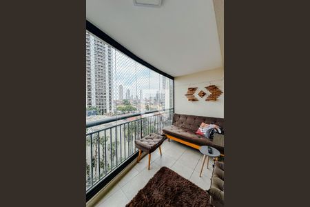 Varanda da Sala de apartamento à venda com 3 quartos, 121m² em Água Rasa, São Paulo