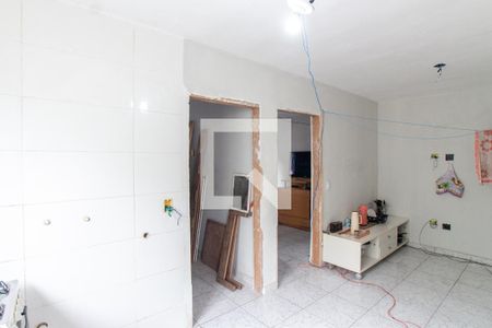 Sala e Cozinha  de apartamento à venda com 2 quartos, 44m² em Parque Edu Chaves, São Paulo