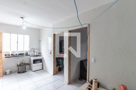 Sala e Cozinha  de apartamento à venda com 2 quartos, 44m² em Parque Edu Chaves, São Paulo