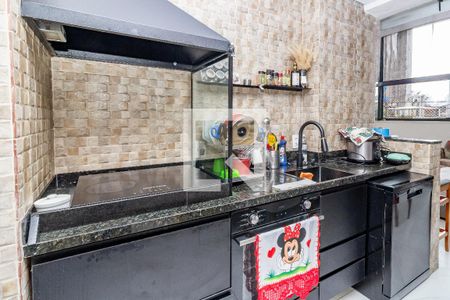 Cozinha de apartamento à venda com 3 quartos, 122m² em Barra Funda, São Paulo