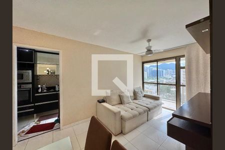 Sala de apartamento para alugar com 2 quartos, 63m² em Recreio dos Bandeirantes, Rio de Janeiro