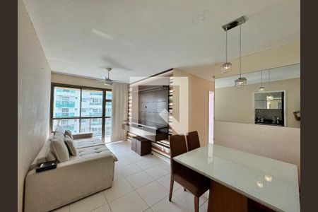 Sala de apartamento para alugar com 2 quartos, 63m² em Recreio dos Bandeirantes, Rio de Janeiro