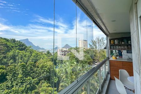 Varanda de apartamento à venda com 3 quartos, 100m² em Leblon, Rio de Janeiro