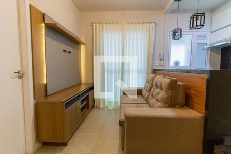 Sala de apartamento para alugar com 1 quarto, 38m² em Barra Funda, São Paulo