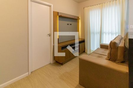 Sala de apartamento para alugar com 1 quarto, 38m² em Barra Funda, São Paulo