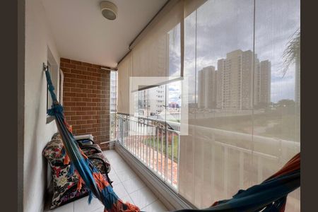 Varanda Gourmet de apartamento à venda com 2 quartos, 67m² em Vila Progresso, Campinas