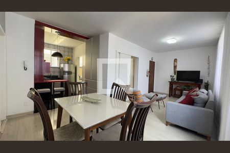 Sala de apartamento à venda com 3 quartos, 96m² em Santo Antônio, Belo Horizonte