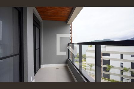 Varanda da Suíte 1 de apartamento para alugar com 3 quartos, 140m² em João Paulo, Florianópolis