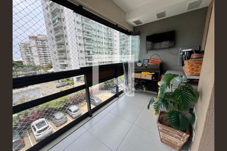 Varanda - Sala de apartamento para alugar com 2 quartos, 69m² em Jacarepaguá, Rio de Janeiro