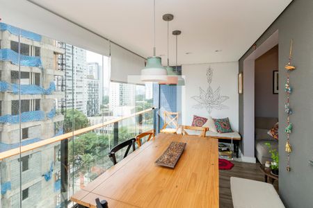 Varanda de apartamento para alugar com 1 quarto, 48m² em Jardim Santo Amaro, São Paulo