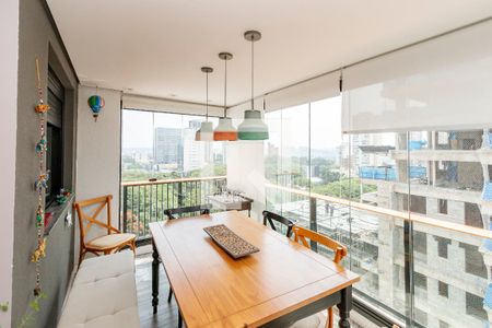 Varanda de apartamento para alugar com 1 quarto, 48m² em Jardim Santo Amaro, São Paulo