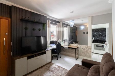 Sala  de apartamento à venda com 2 quartos, 48m² em Rio Branco, Belo Horizonte