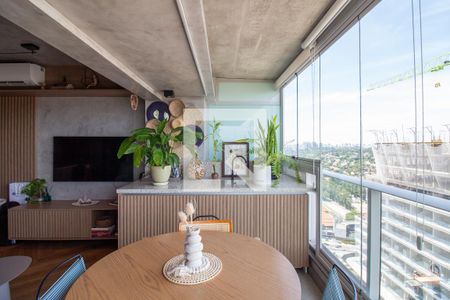 Varanda da Sala de apartamento para alugar com 2 quartos, 62m² em Butantã, São Paulo