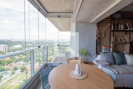 Varanda da Sala de apartamento para alugar com 2 quartos, 62m² em Butantã, São Paulo