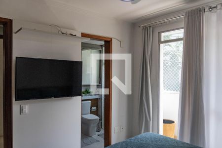 Suíte de apartamento à venda com 3 quartos, 68m² em Nova Suíça, Belo Horizonte