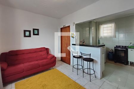 Sala de apartamento para alugar com 2 quartos, 45m² em Jardim Santa Cruz, Campinas