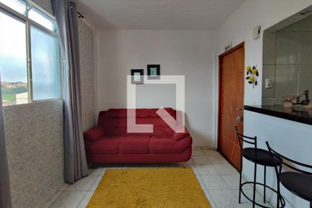 Sala de apartamento para alugar com 2 quartos, 45m² em Jardim Santa Cruz, Campinas