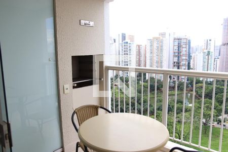 Varanda de apartamento para alugar com 1 quarto, 44m² em Jardim Goiás, Goiânia