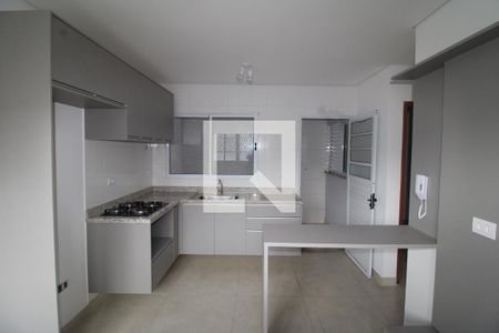 Sala / Cozinha de apartamento à venda com 2 quartos, 43m² em Carandiru, São Paulo