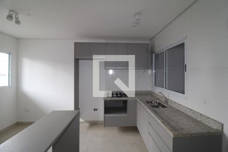 Sala / Cozinha de apartamento à venda com 2 quartos, 43m² em Carandiru, São Paulo