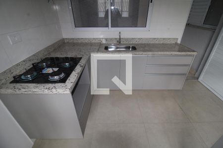 Sala / Cozinha de apartamento à venda com 2 quartos, 43m² em Carandiru, São Paulo