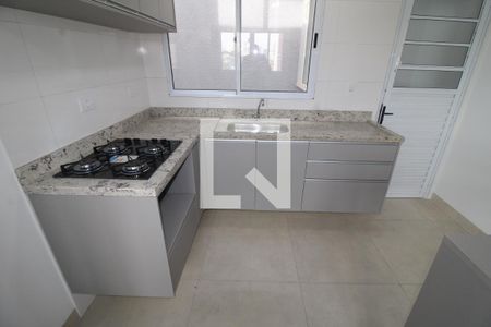 Sala / Cozinha de apartamento à venda com 2 quartos, 43m² em Carandiru, São Paulo