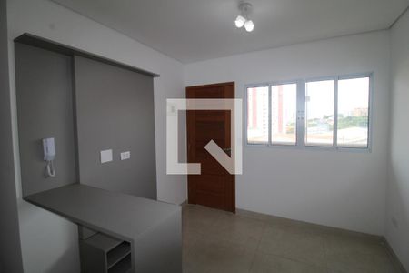 Sala / Cozinha de apartamento à venda com 2 quartos, 43m² em Carandiru, São Paulo