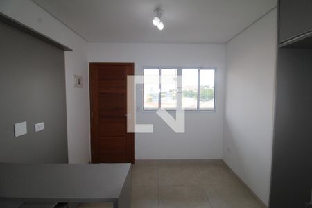 Sala / Cozinha de apartamento à venda com 2 quartos, 43m² em Carandiru, São Paulo