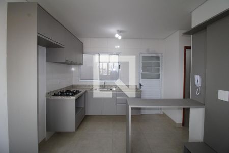 Sala / Cozinha de apartamento à venda com 2 quartos, 43m² em Carandiru, São Paulo