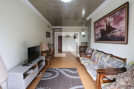 Sala de apartamento para alugar com 2 quartos, 89m² em Balneario Cidade Atlantica, Guarujá