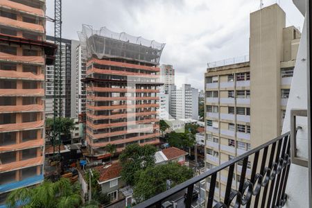 Vista da Sacada de apartamento à venda com 2 quartos, 84m² em Vila Olímpia, São Paulo