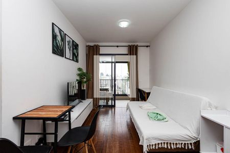 Sala de apartamento para alugar com 1 quarto, 41m² em Bela Vista, São Paulo