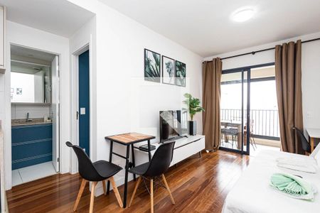 Sala de apartamento para alugar com 1 quarto, 41m² em Bela Vista, São Paulo