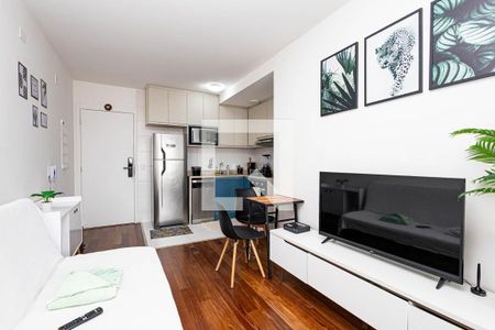 Sala de apartamento para alugar com 1 quarto, 41m² em Bela Vista, São Paulo